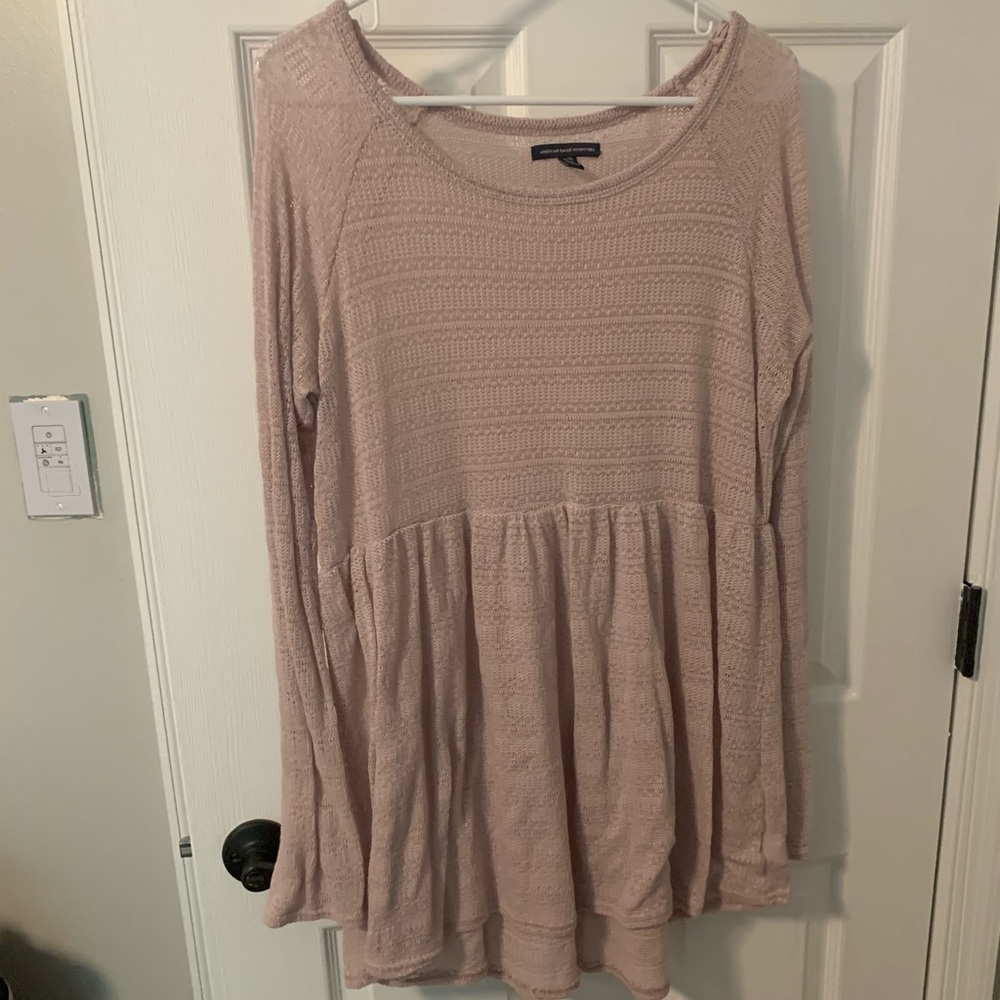 Long sleeve light sweater